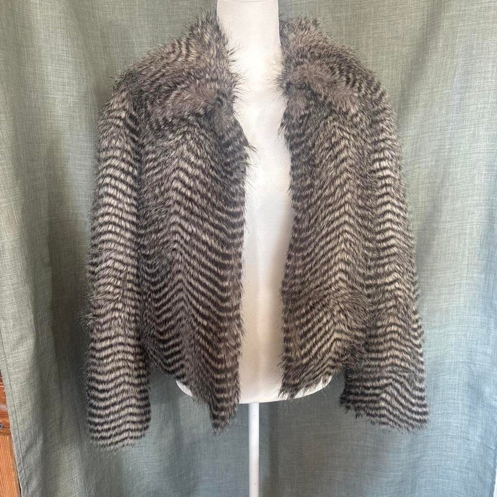 Express faux fur jacket